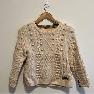 Burberry Brit 100% Merino Wool Sweater (Size 0)